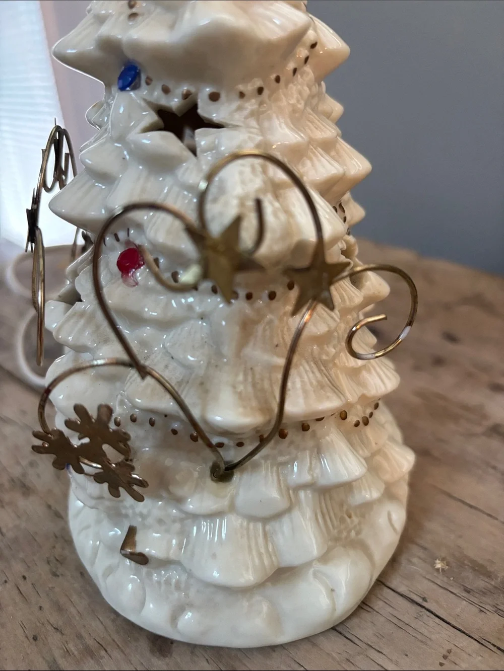 Vintage lighted ceramic
